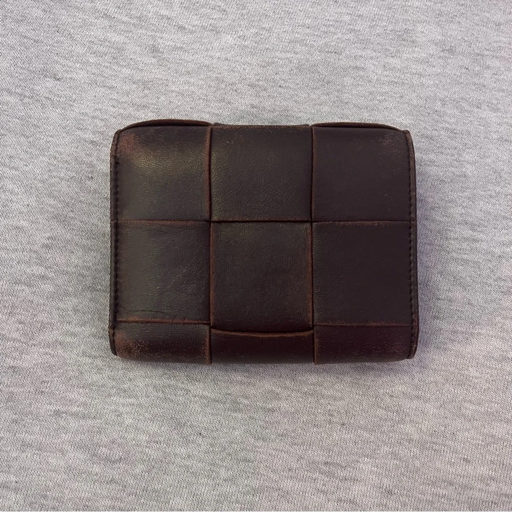 Bottega Veneta Cassette Tri-fold Wallet